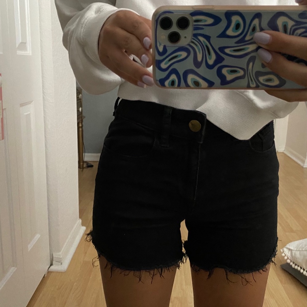 Vintage American Eagle Black Shorts